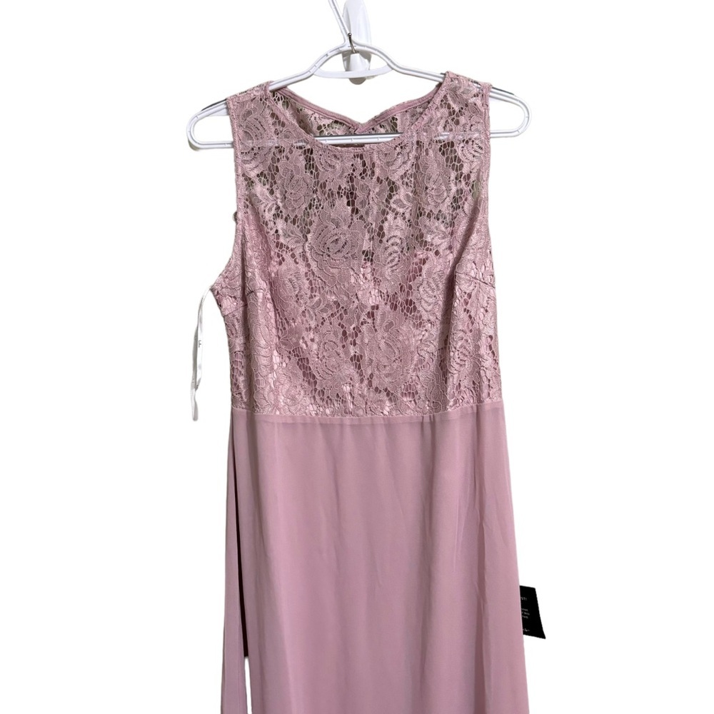 NWT 🌸LULUS SZ XL Falling in Love Dusty Lavender Sleeveless dress 👗 - Picture 2 of 6